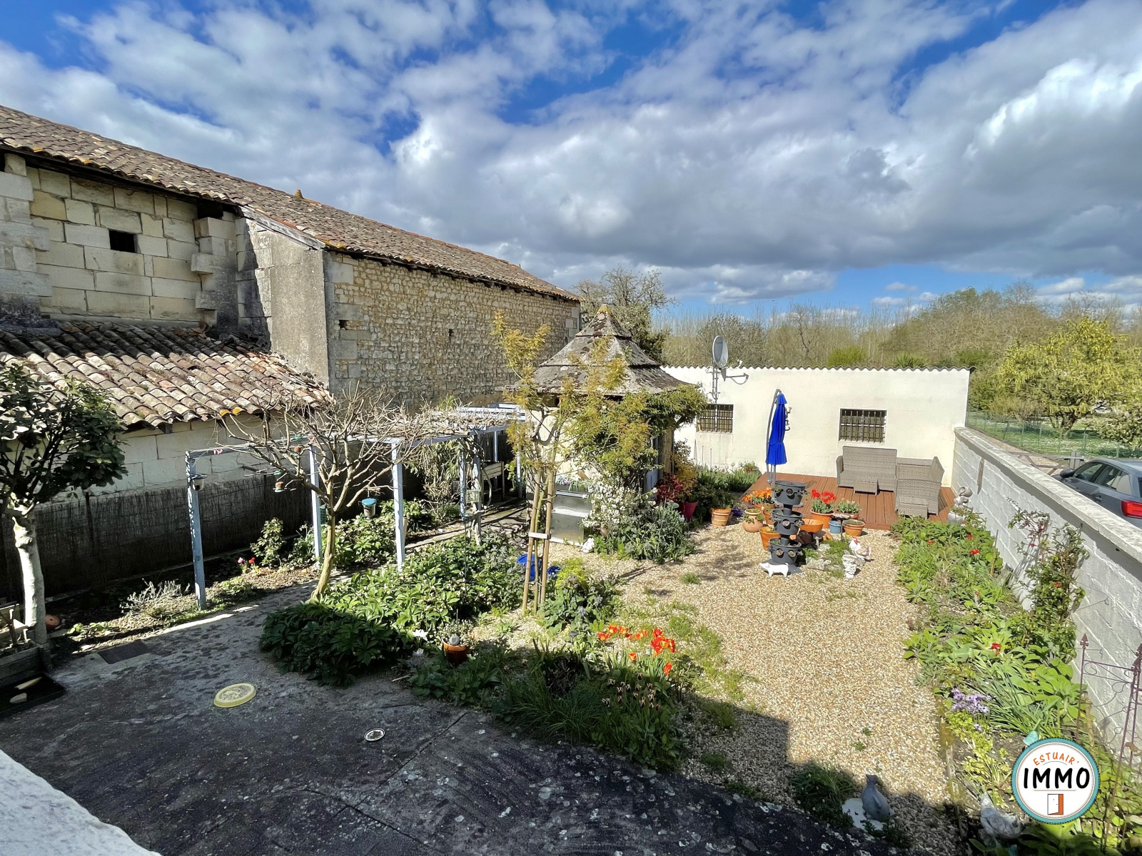 Image_, Maison de village, Saint-Bonnet-sur-Gironde, ref :1447BD